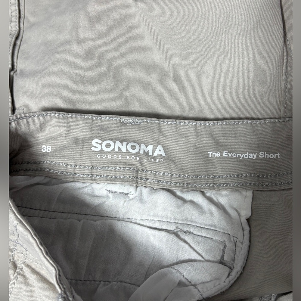 Set Of 2 Shorts For Men Color Beige Assorted Brands Size 38 - Picture 7 of 8